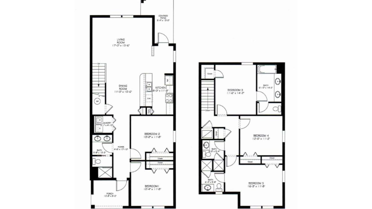 Paradise Palms- 5 Bed Townhome W/splashpool-3092pp *
