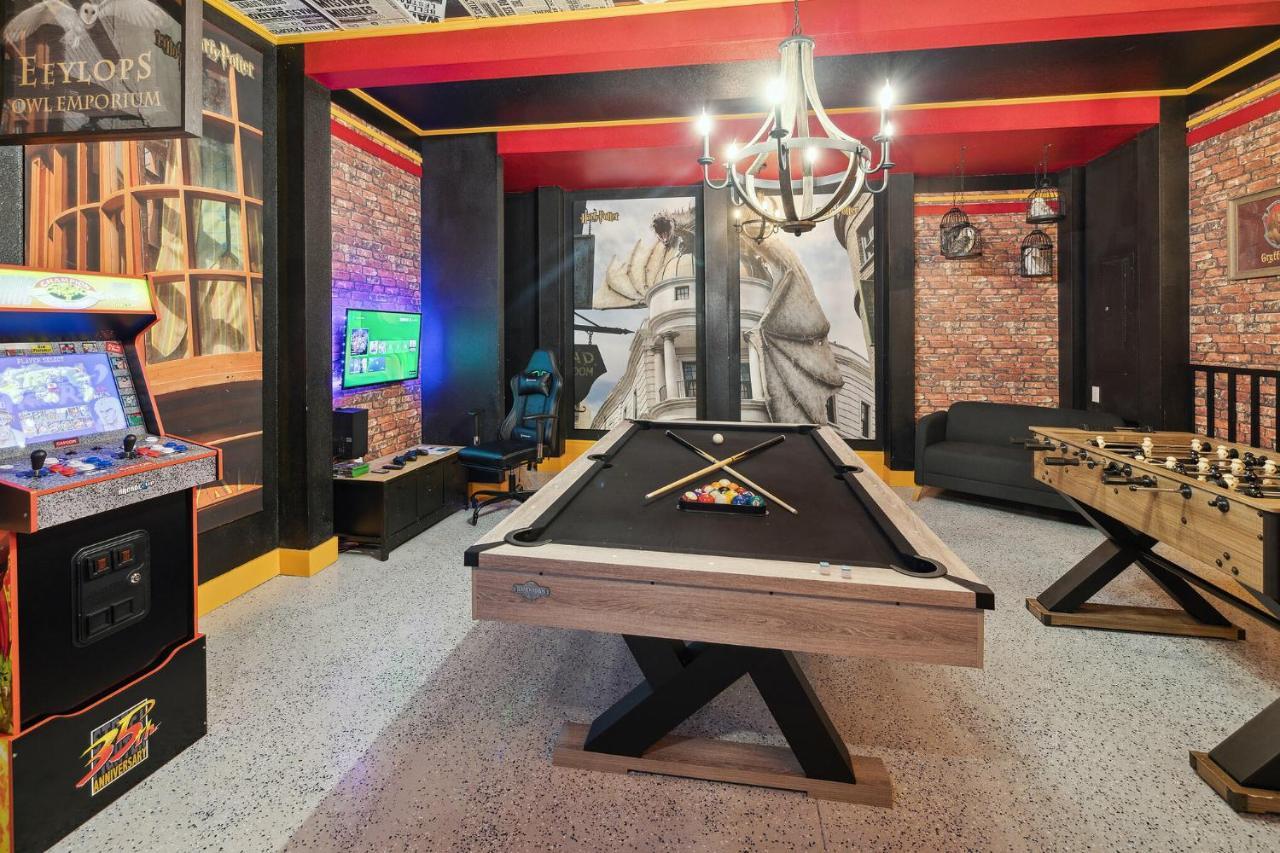 Modern 5 Bdr Family Themed With Harry Potter Games And Free Pool Heat *