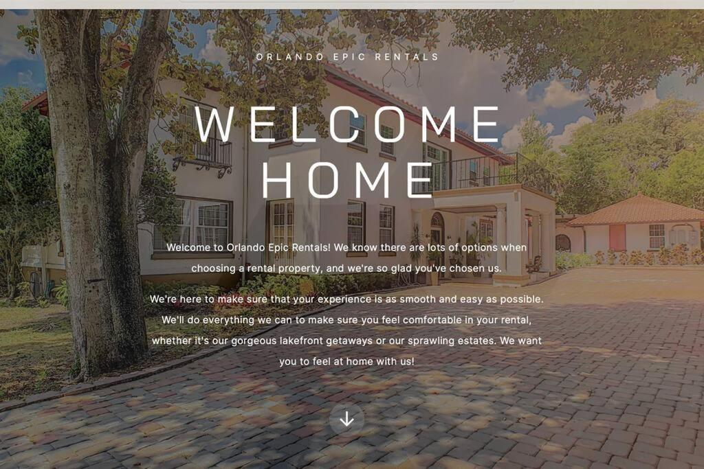 Historic Lakefront Estate Holiday home Orlando