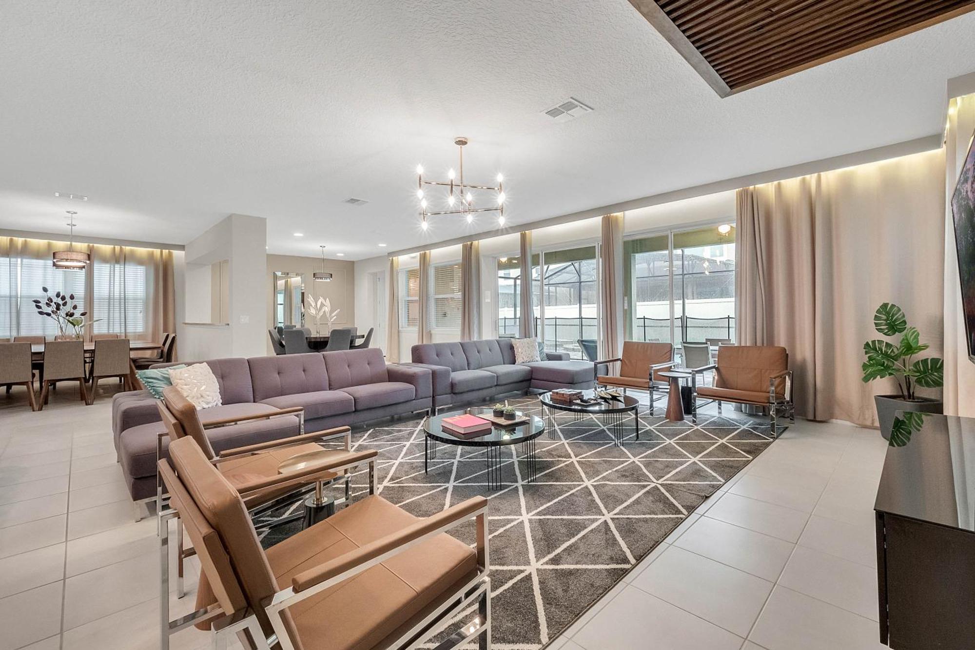 9 Bedrooms - 6,5 Bathrooms - Solara 9028 Fk Holiday home Orlando