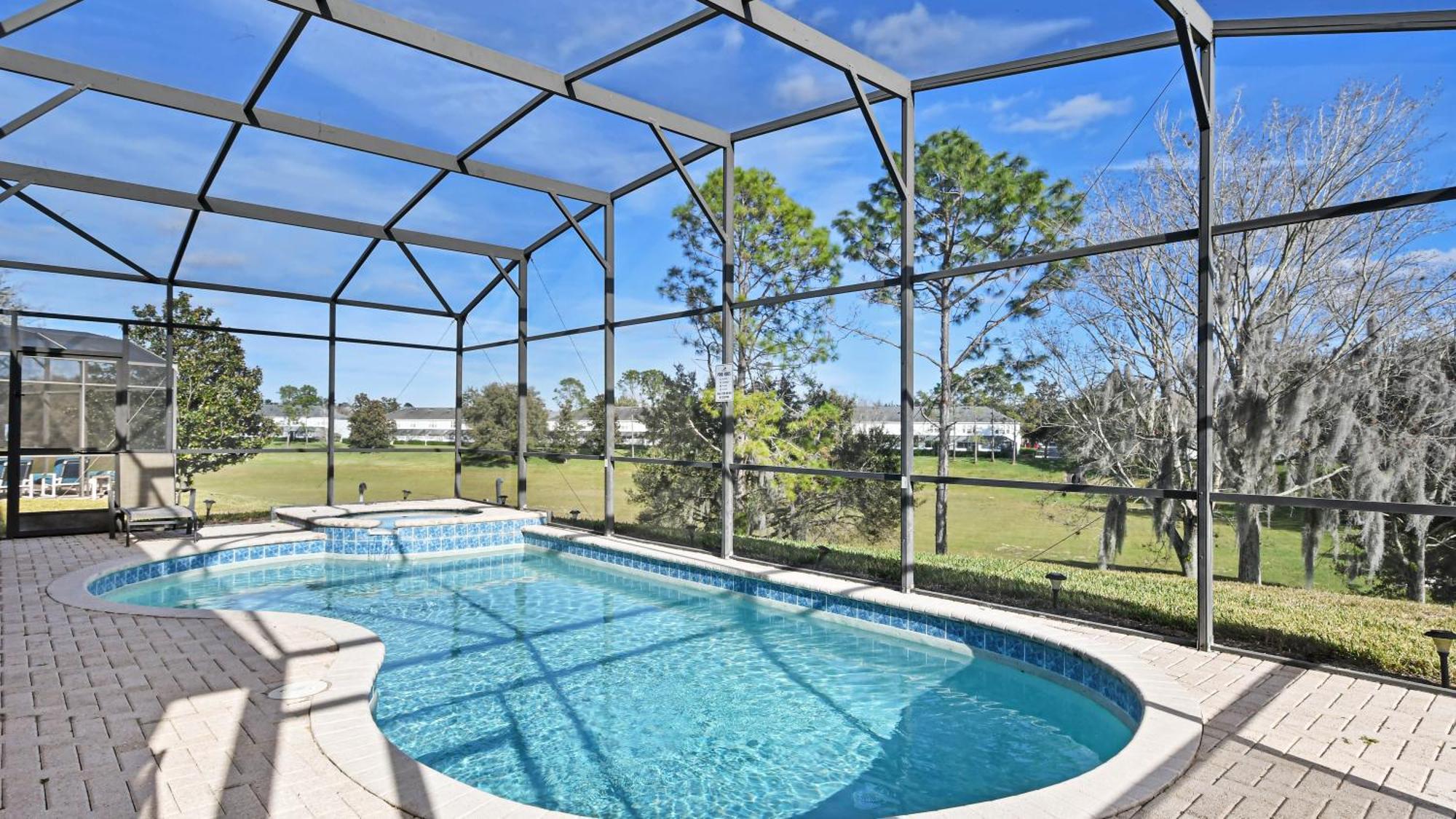 Holiday home No Rear Neighbor 6br Private Pool/spa Near Orlando