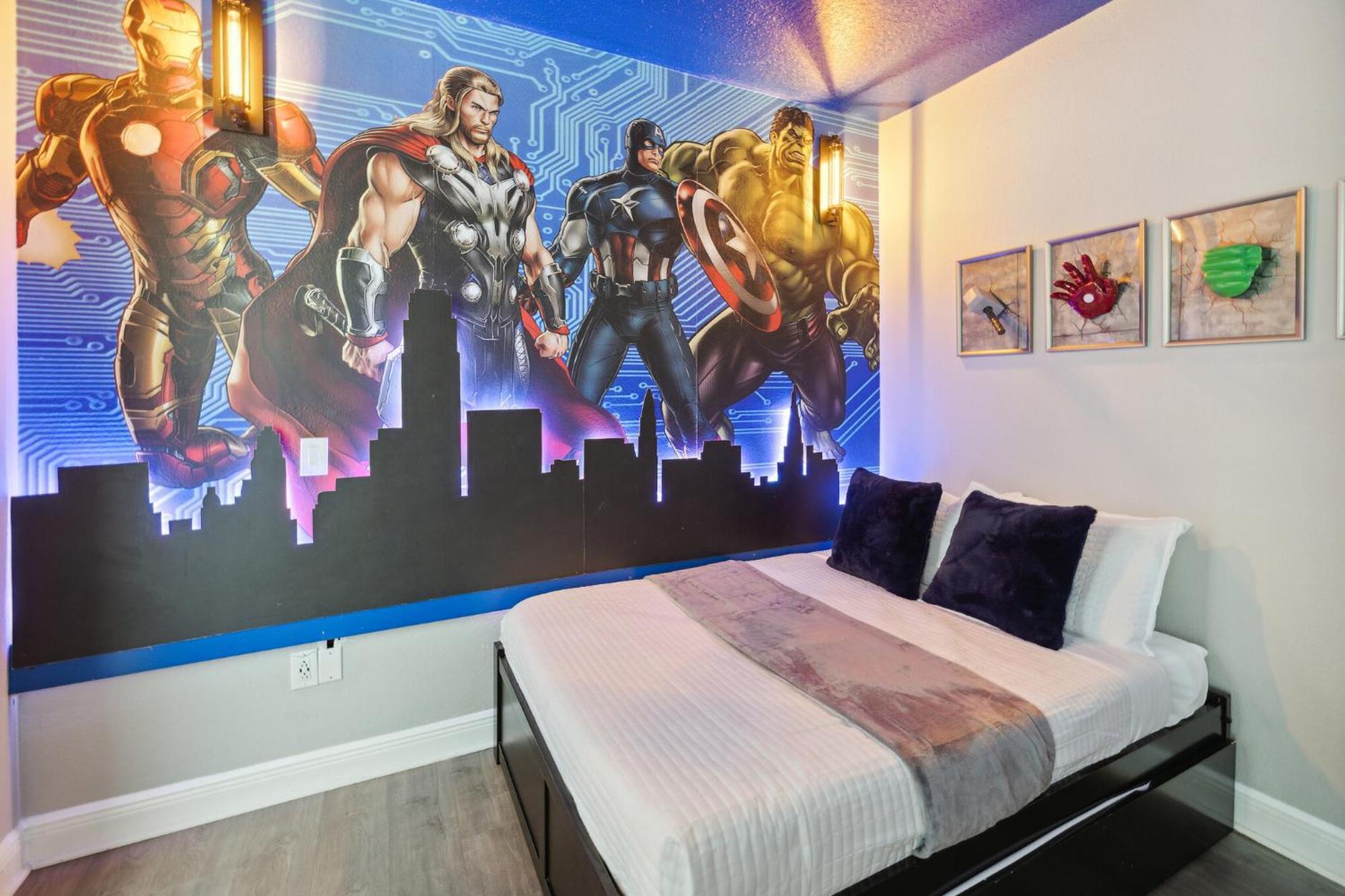 Holiday home Modern 5 Bdr Family Themed With Harry Potter Games And Free Pool Heat Orlando