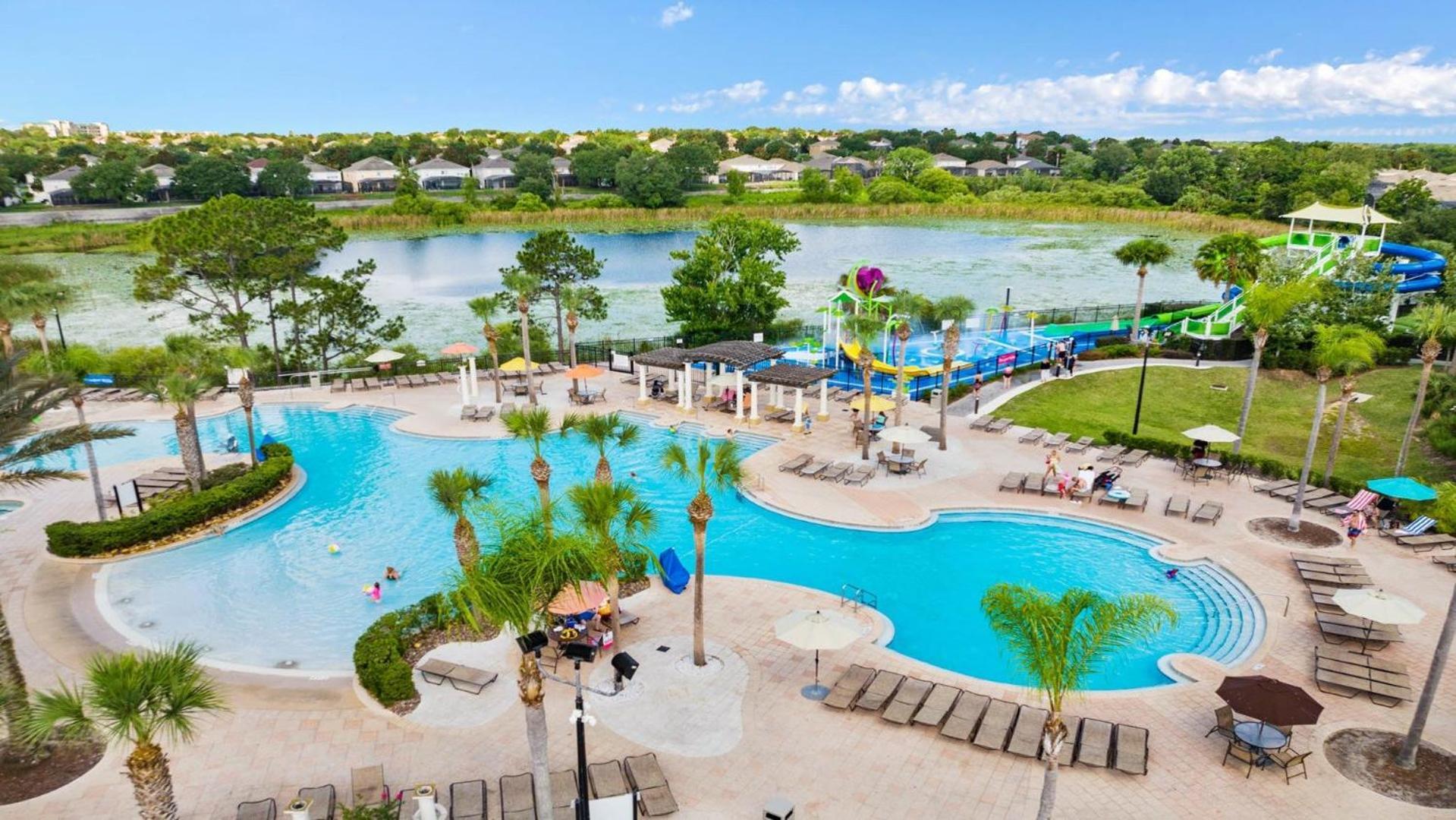No Rear Neighbor 6br Private Pool/spa Near Holiday home Orlando