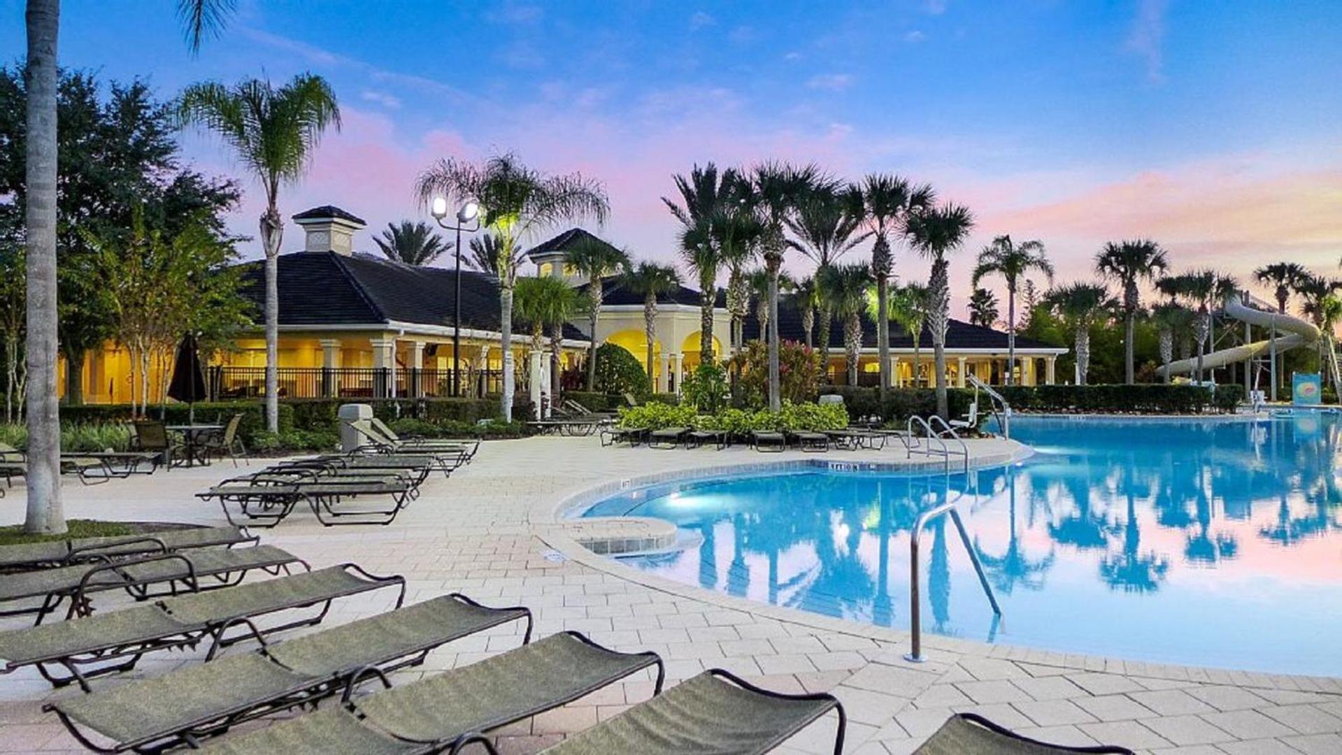 No Rear Neighbor 6br Private Pool/spa Near Orlando