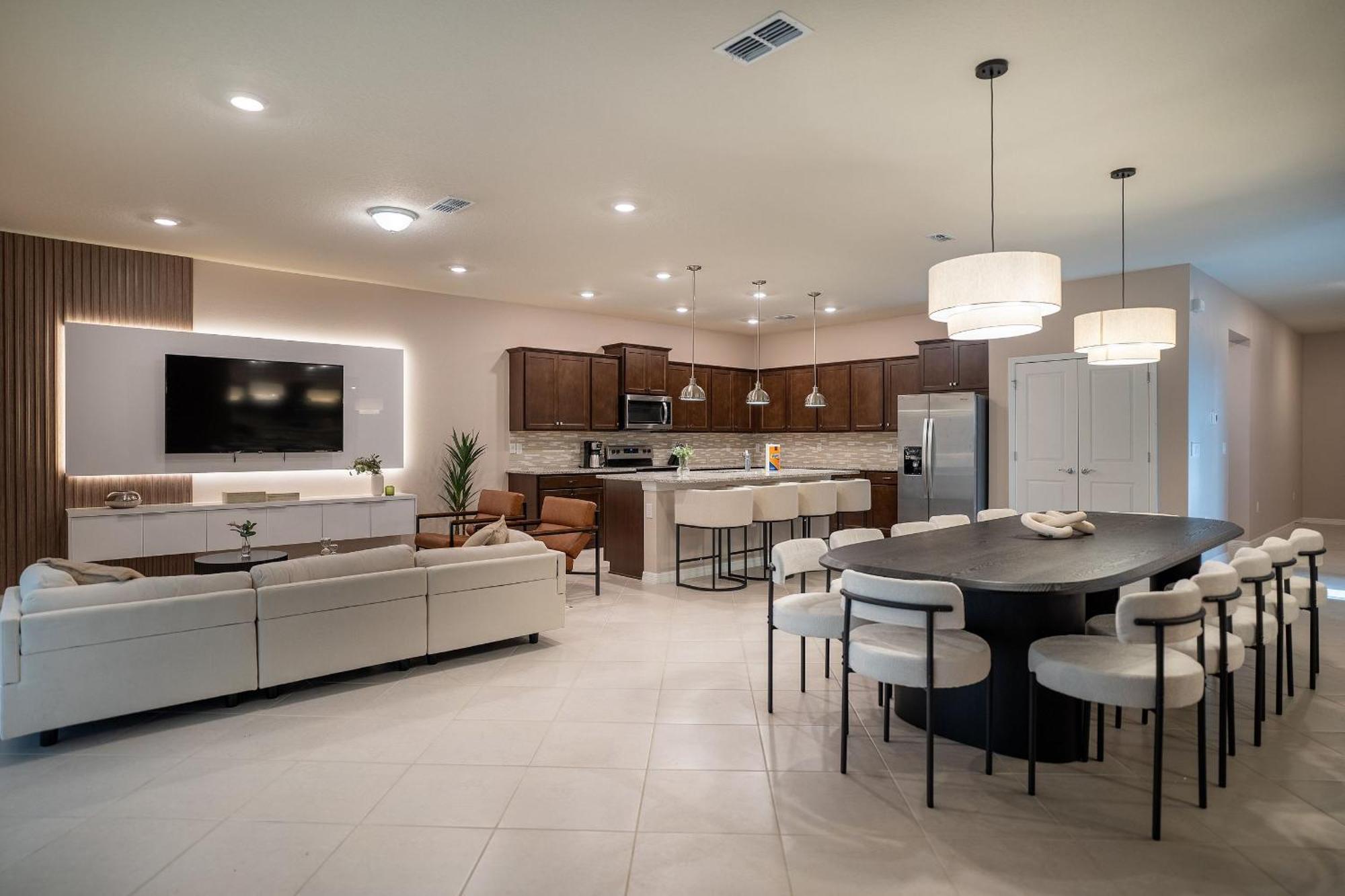Exquisite 10br/8ba For 28 + Game Room/arcade/pool Villa Orlando