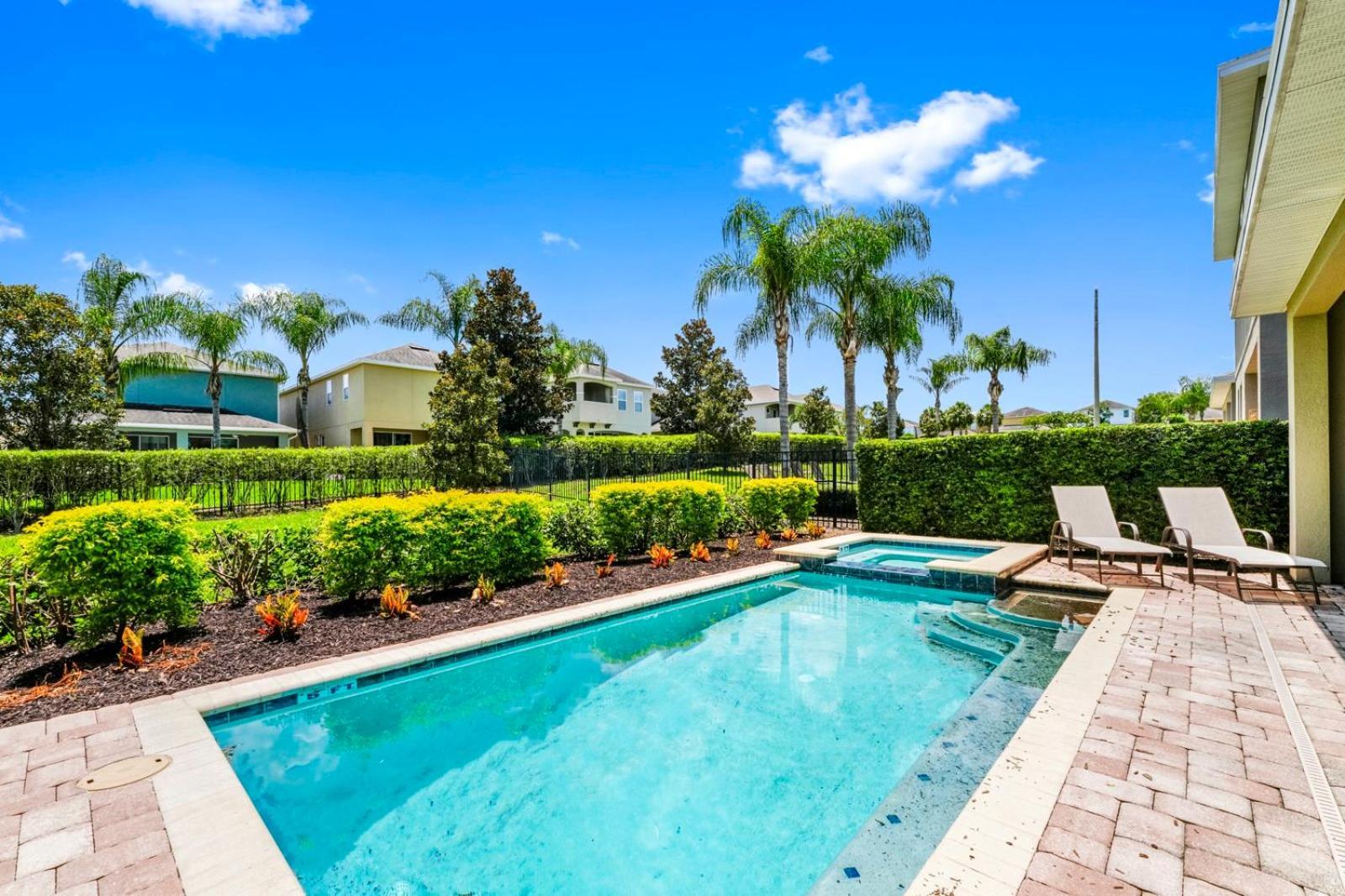 Grand Near With Private Pool And Water Park Access At Encore Reunion - 210pn Holiday home