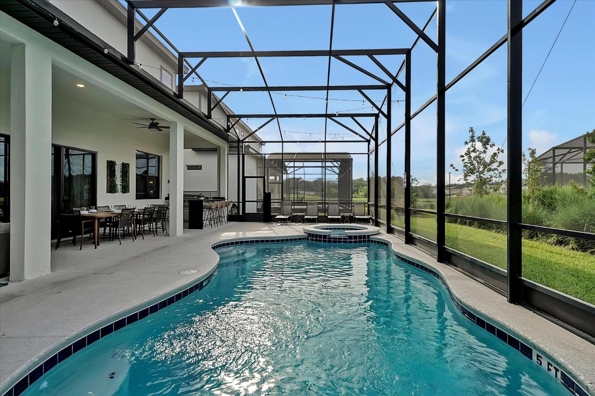 Holiday home Epic Mansion-pool-game Room-theater-2 *