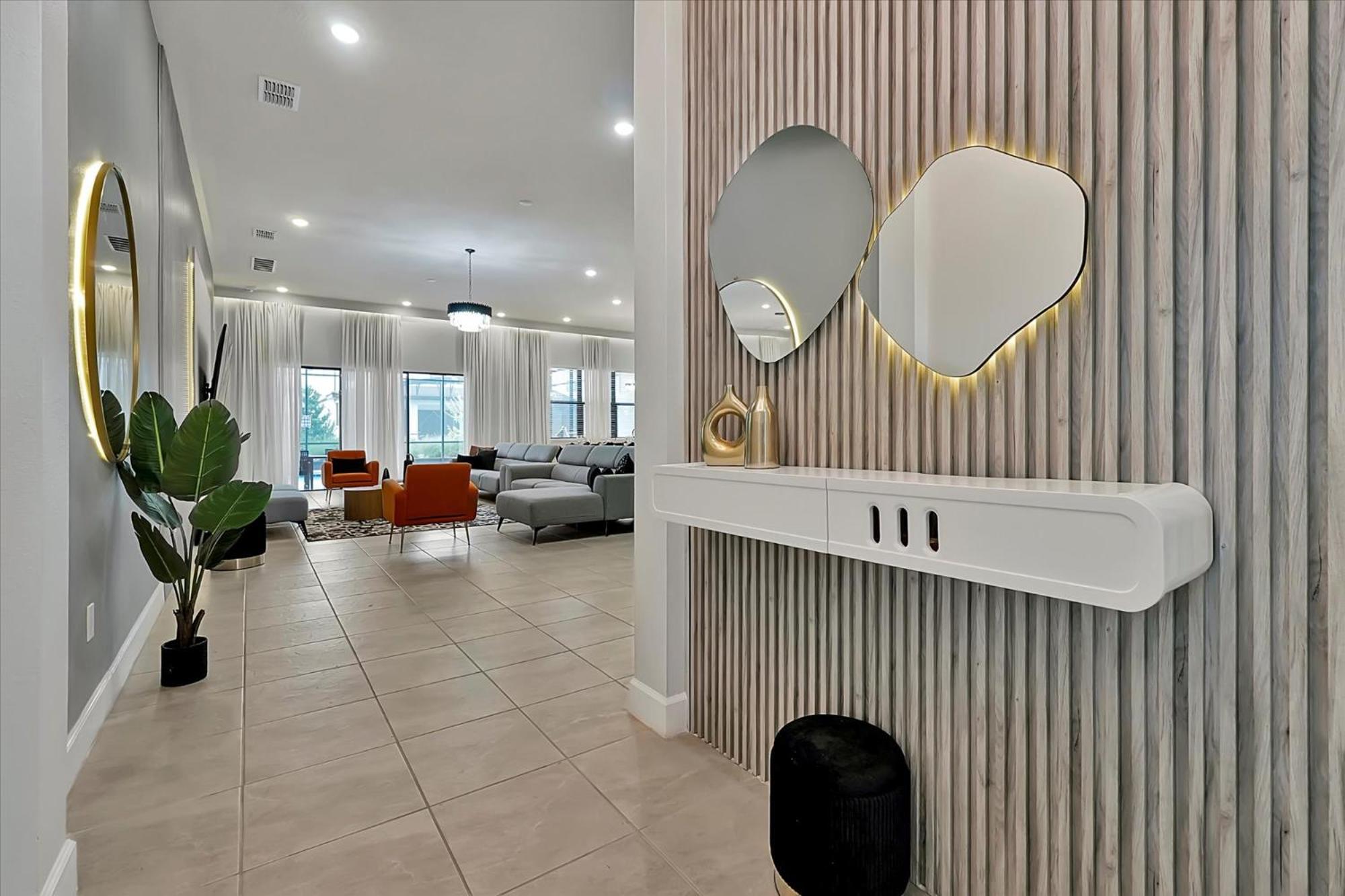 Epic Mansion-pool-game Room-theater-2 * Orlando