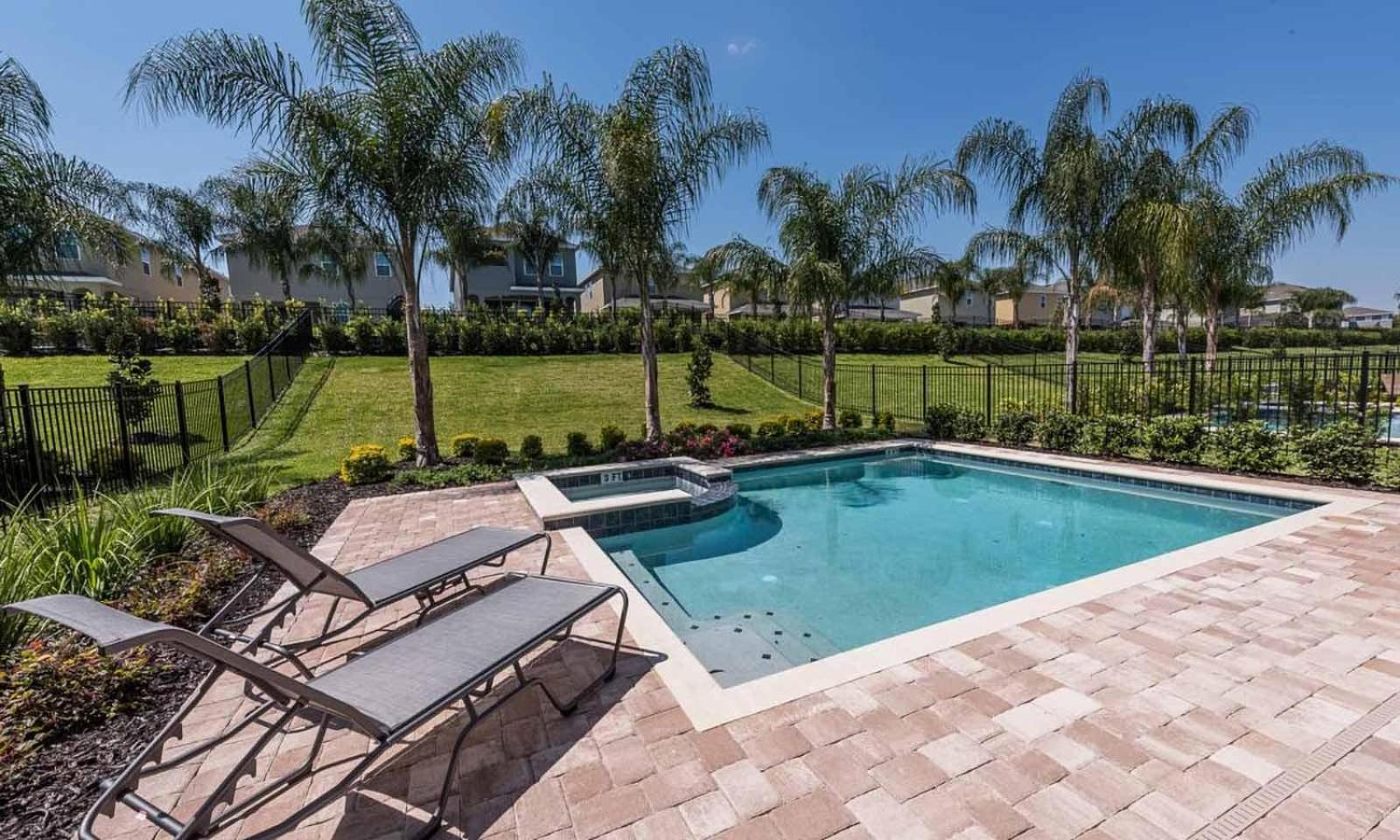 Bright 6 Bdrm House With Pool And In Encore Orlando