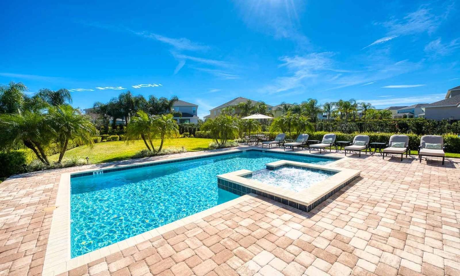 Sun-kissed 6 Bdrm With Private Pool At Encore Orlando