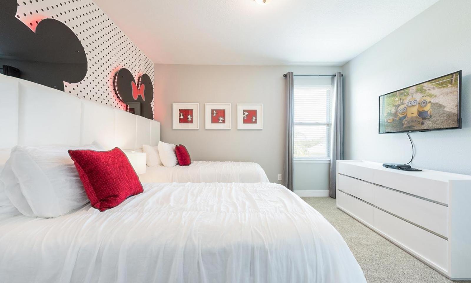 Bright Chic 6 Bdrm With Games At Encore Casa de férias *