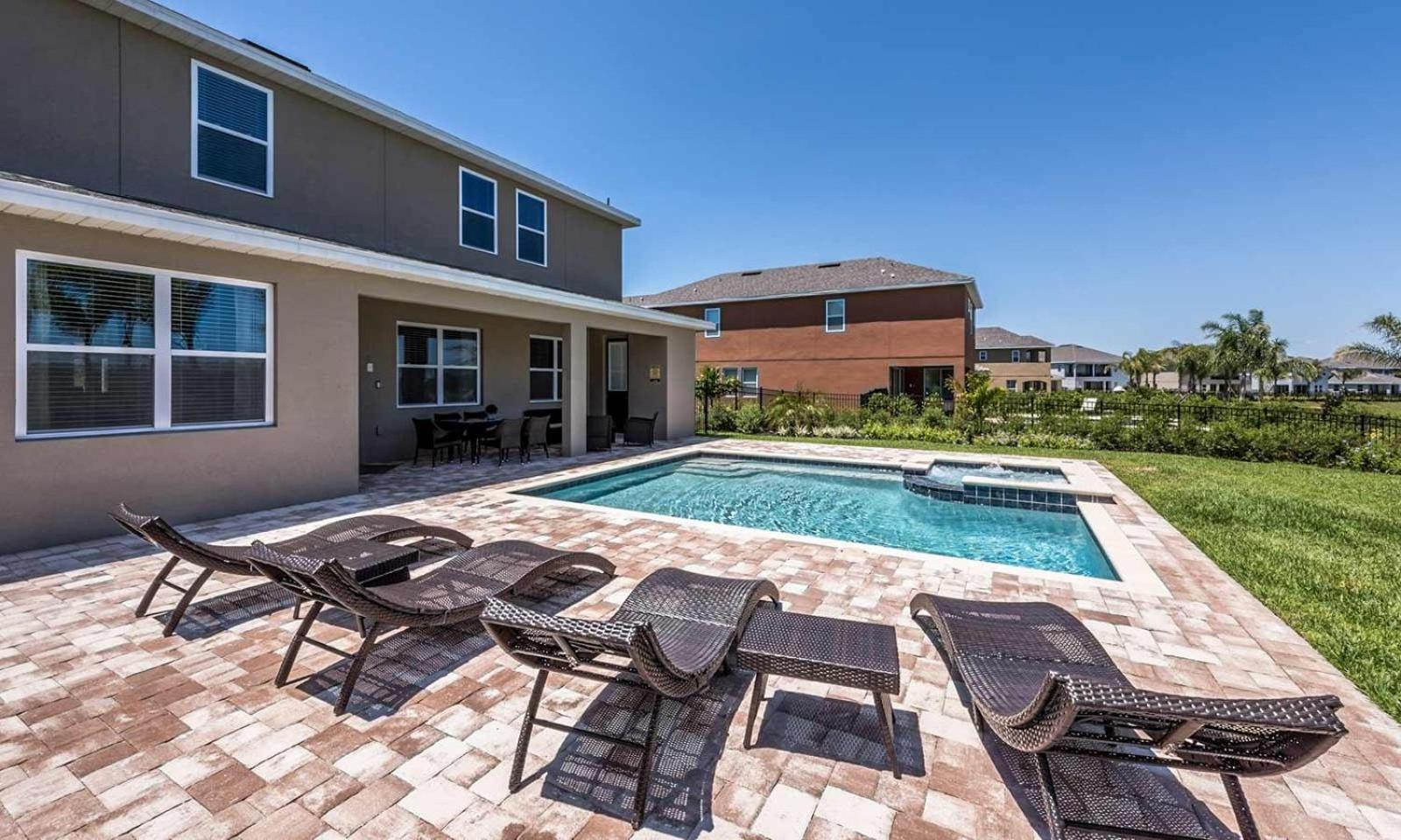 Casa de férias Bright Chic 6 Bdrm With Games At Encore *
