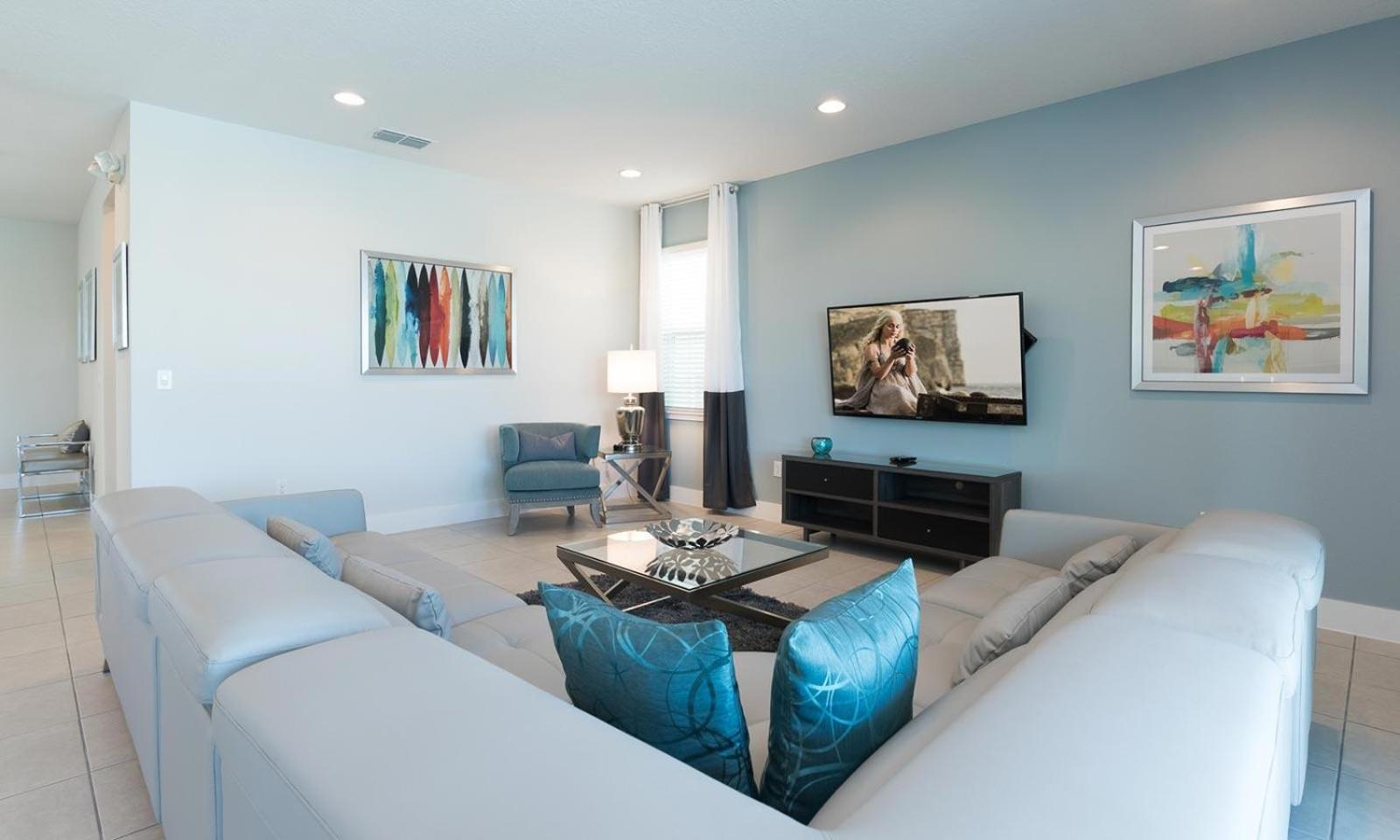 Wonderful 5 Bdrm With Pool Slide At Encore Orlando