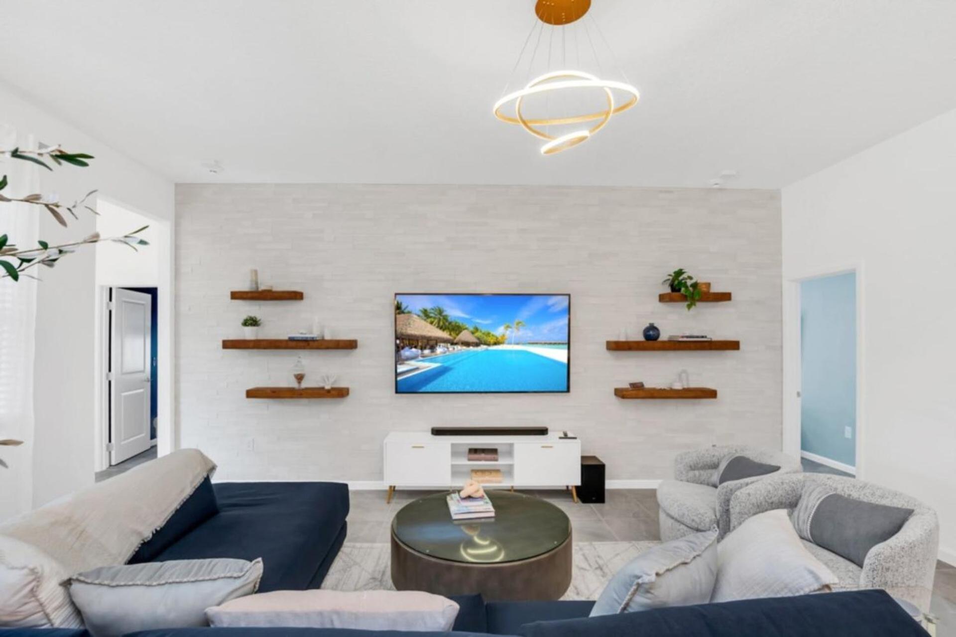 Villa Relaxing Retreat With Theater 6331 Orlando