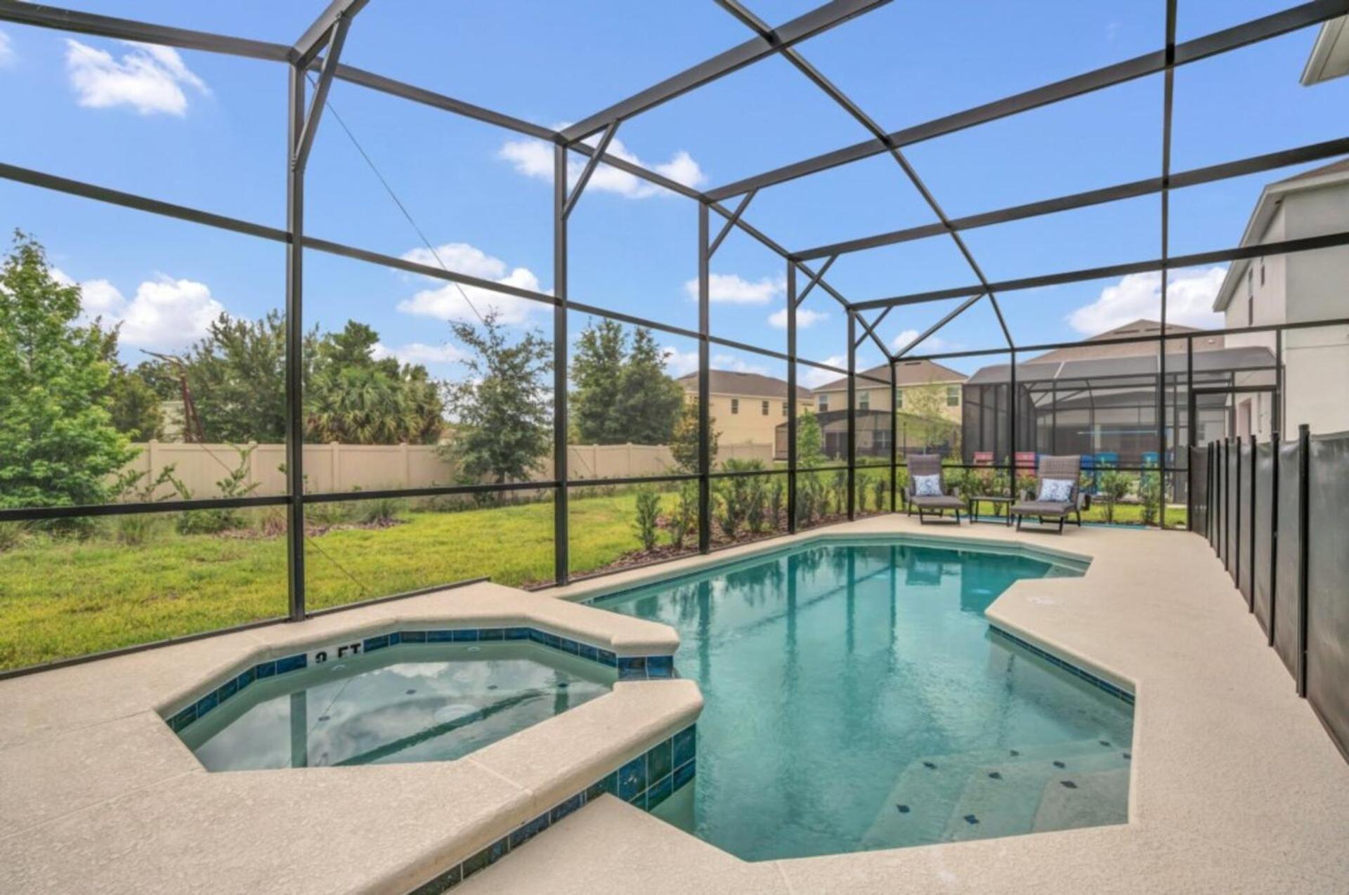 Villa Relaxing Retreat With Theater 6331 Orlando
