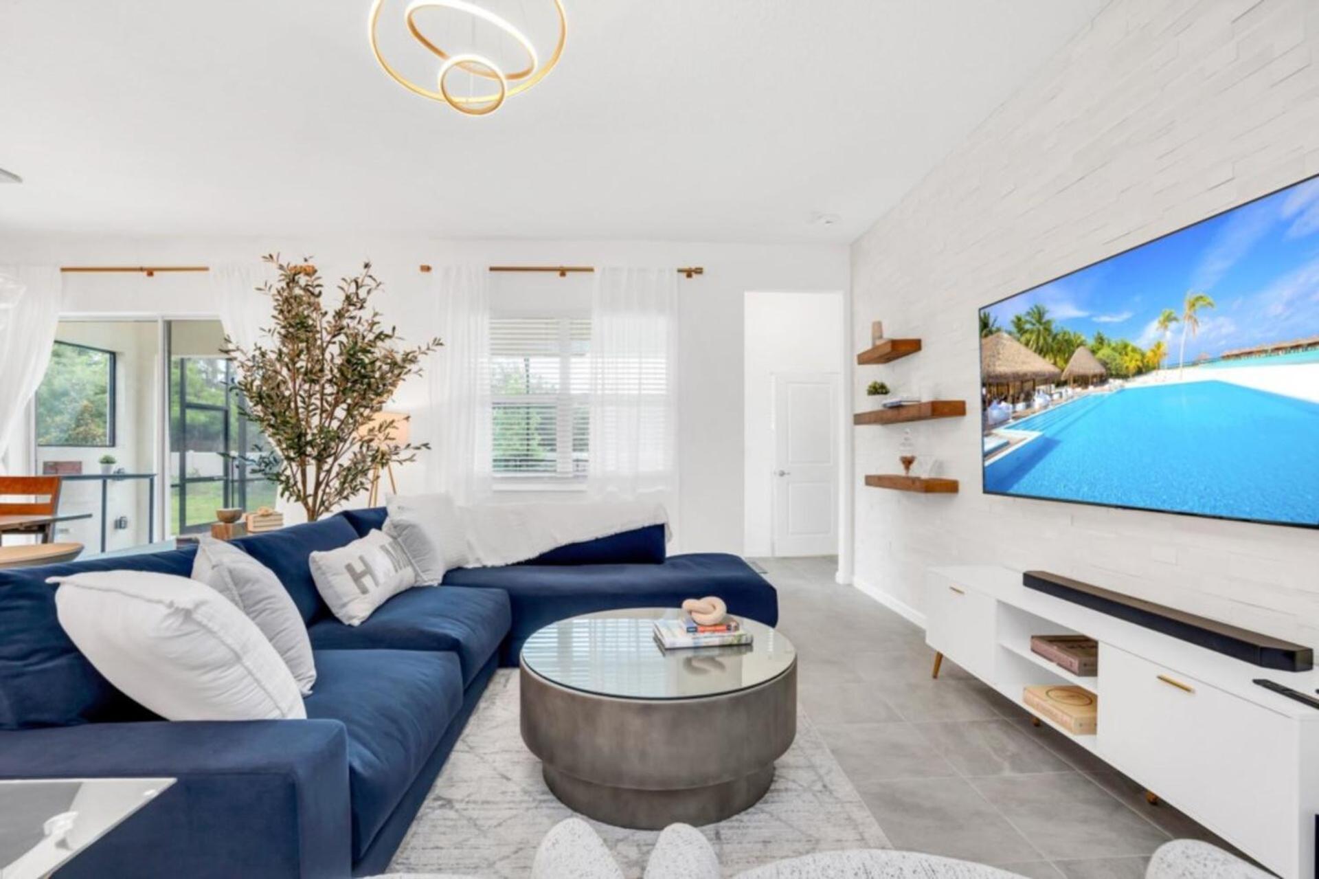 Relaxing Retreat With Theater 6331 Villa Orlando