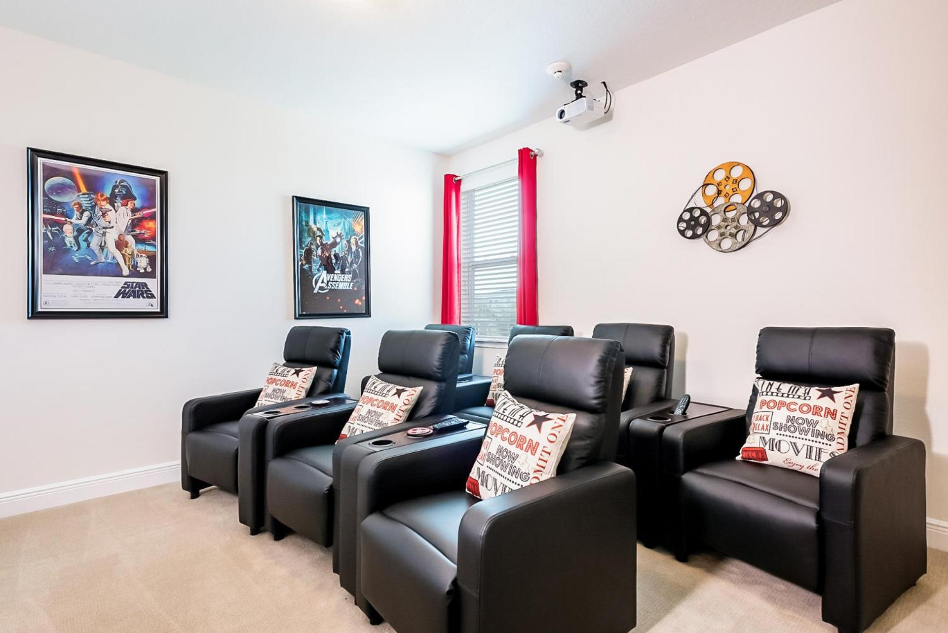 Stylish With Media & Pool Table Near By Rentyl - 7601m Casa de férias Orlando