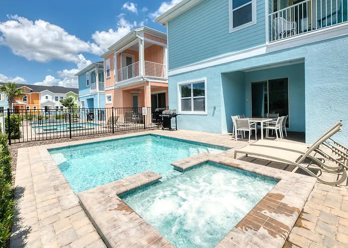 Dreamy Cottage With Private Pool Near Disney And Margaritaville Resort Amenities - 8019Kd