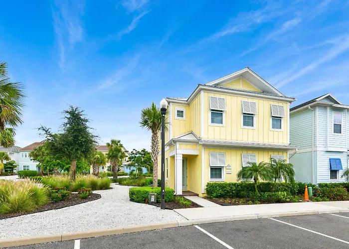 Sunny Yellow Cottage Near Disney With Margaritaville Resort Access - 2995La