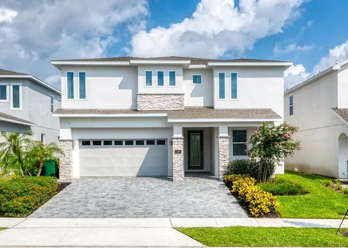Beautiful Home By Rentyl Near Disney With Private Pool, Pool Table & Resort Amenities - 7448M