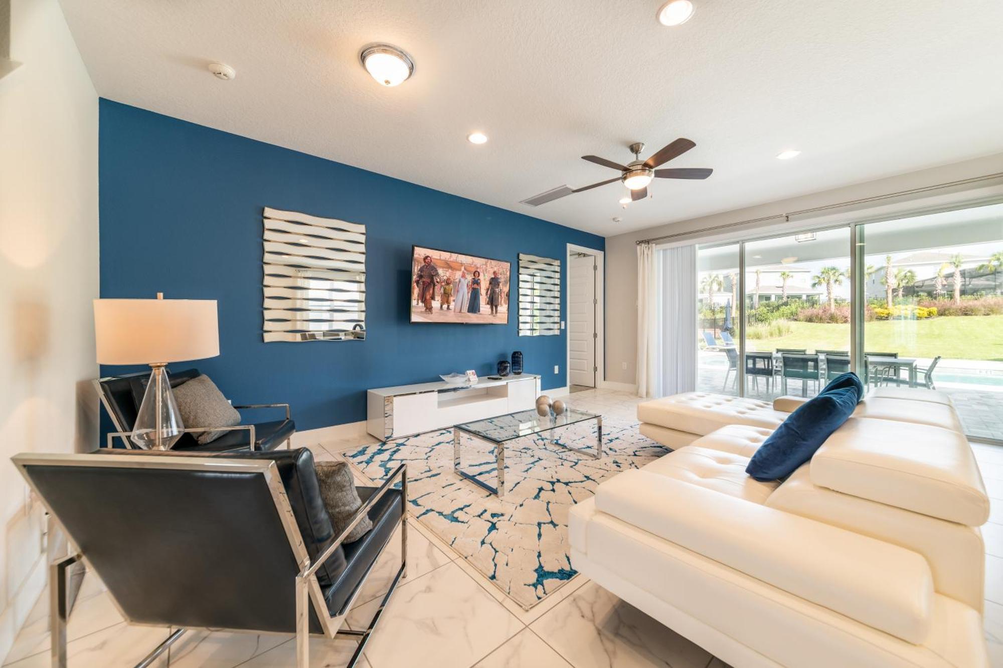 Beautiful By Rentyl Near With Private Pool, Pool Table & Amenities - 7448m Orlando