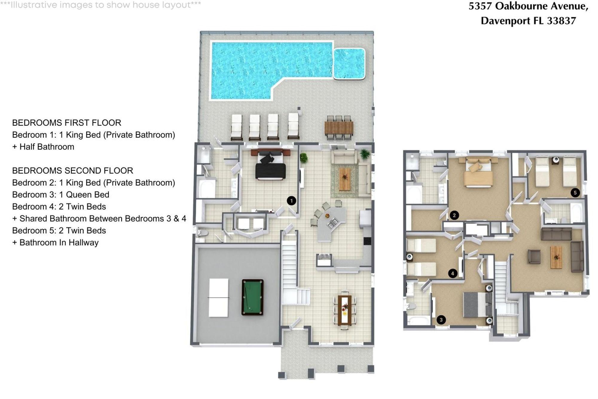 5 Bedrooms - 4 Bathrooms - Solterra 5357 Oa Holiday home