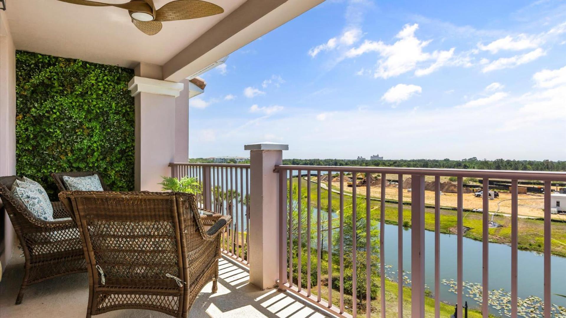 Lrg W Scenic Patio Views - Next To Occc Orlando